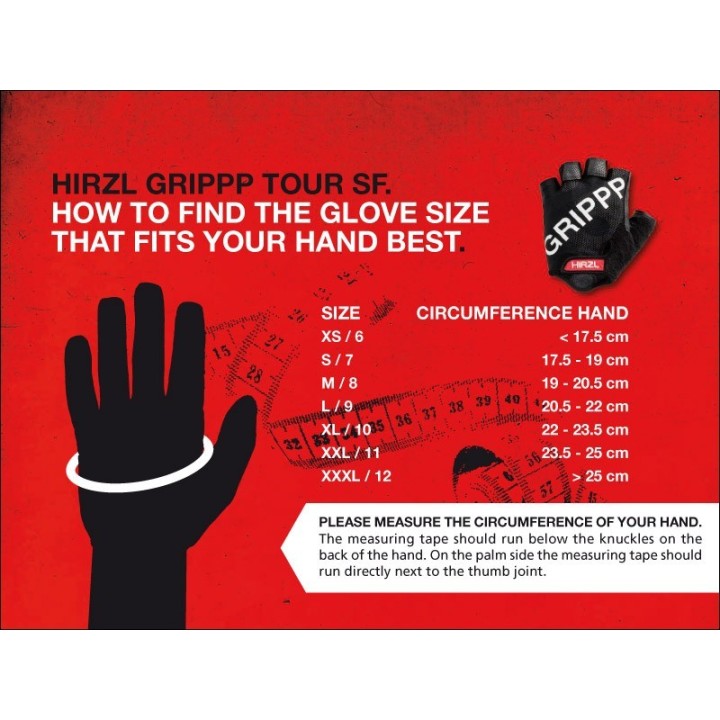 Guantes Hirlz Grippp Confort FF