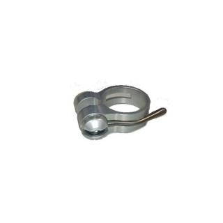 Brida Sillín Carbon Ti 34.9 Plata
