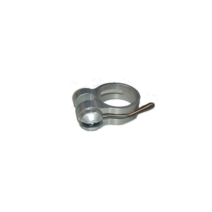 Brida Sillín Carbon Ti 34.9 Plata