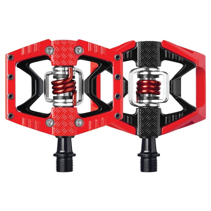 Pedal Crank Brothers DoubleShot 3 Rojo/Negro