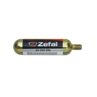 Bombona de CO2 Zefal 25 gramos.