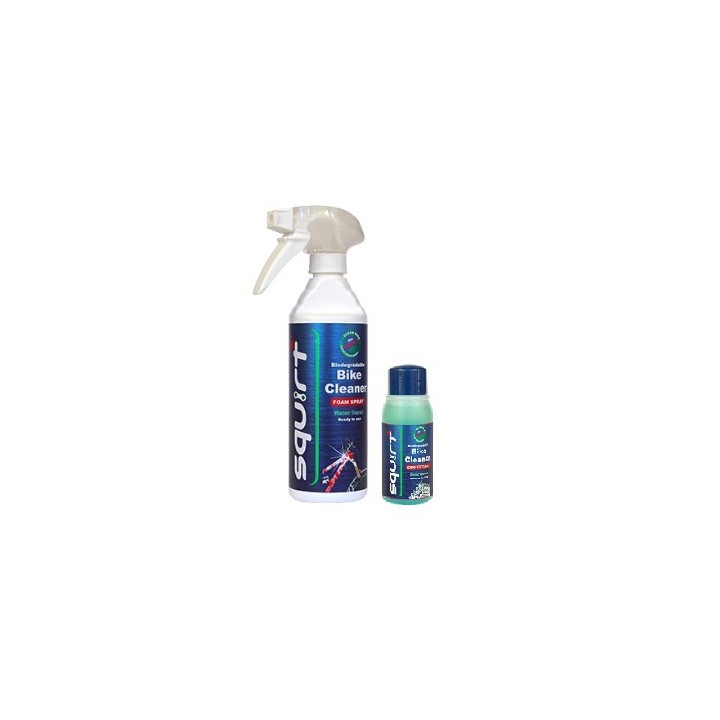 Limpiador/desengrasante biodegradable Squiirt Bio-Bike Pack