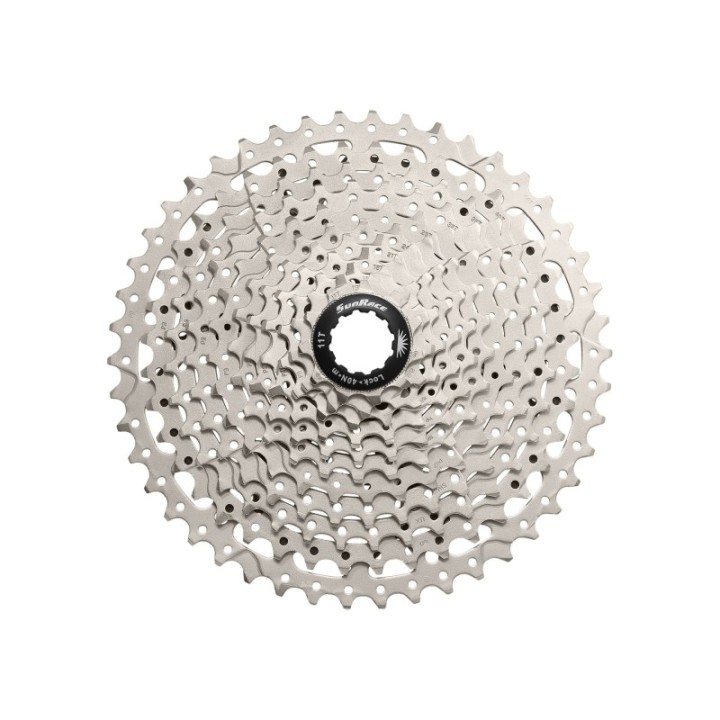 Cassette Sunrace CSMS8 11-46 11 velocidades Metalic Silver