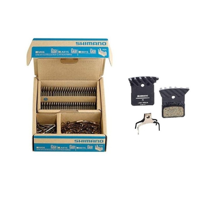 Pastillas disco Shimano R7000/RS805 L03A Resina Refrigeradas Montaje