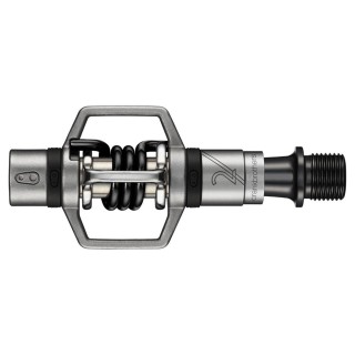 Pédales VTT, pédale Crank Brothers Egg Beather 2 Argent/Noir