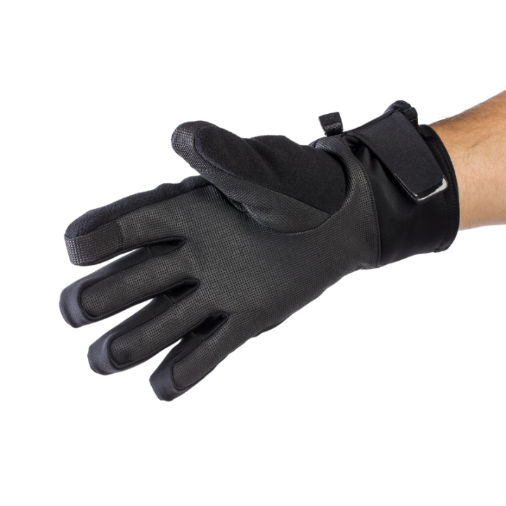 Gants longs Bontrager Velocis Softshell jaune radioactif | gants de cyclisme