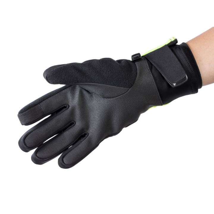 Guantes Largos Bontrager Velocis Softshell Mujer Amarillo Radioactivo|guantes ciclismo