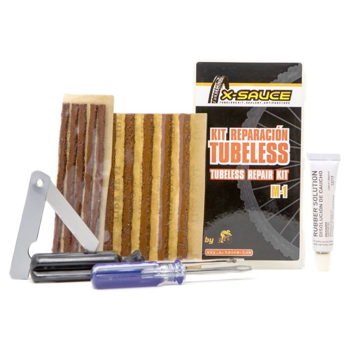 Kit de réparation tubeless X-Sauce M-1|TUBELESS
