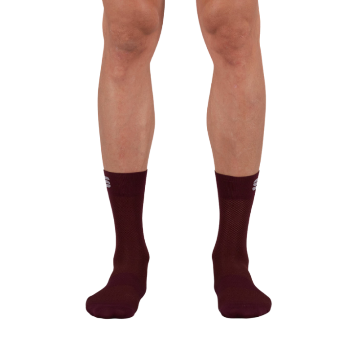 Chaussettes Sportful Matchy Bordeaux | chaussettes cyclisme