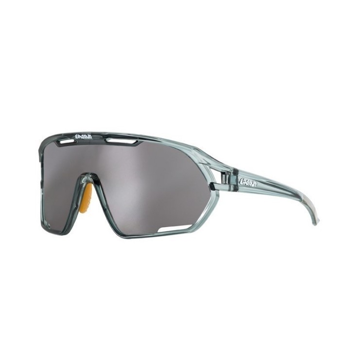 Lunettes Eassun Paradiso Gris Brillante Verres Smoke|Lunettes de cyclisme
