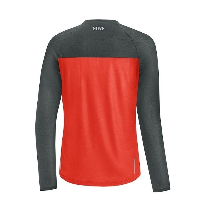 Maillot Gore Trail Manga Larga Fireball/Urban Gray|Maillot cyclisme|terrabike