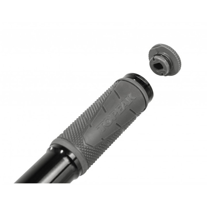 Mini gonfleur Topeak RaceRocket HP 8 bars noir | Mini gonfleur