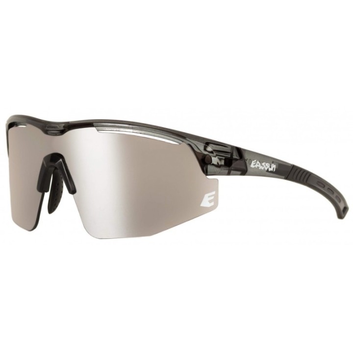 Gafas Eassun Sprint Gris Brillante Lente Plateada|Gafas ciclismo