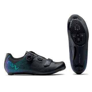 Chaussures de route Northwave Storm Carbon 2 Noir Iridescent | Chaussures de route