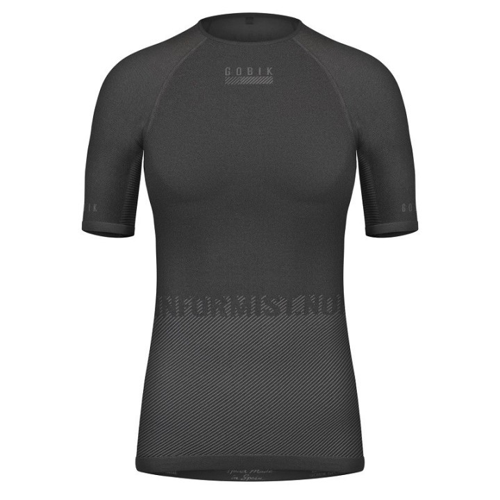 Camiseta Interior Manga Corta Mujer Gobik Limber Skin Basalt