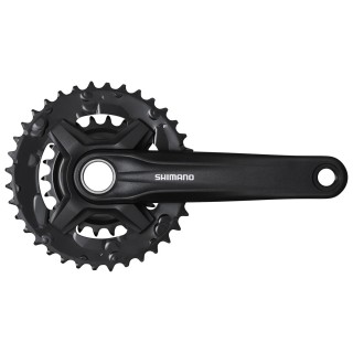 Bielas Shimano Altus MT210-2 9v 36/22T 175mm  |BIELAS BTT