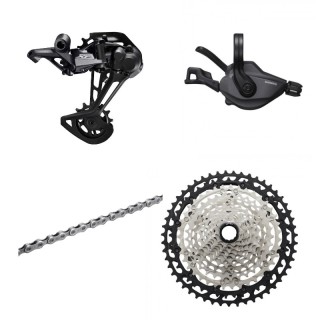 Grupo Shimano XT M8100 1x12 Upgrade sin Bielas