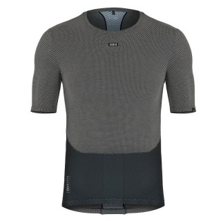Camiseta Interior Manga Corta Gobik Cell Skin Hombre Greyblack