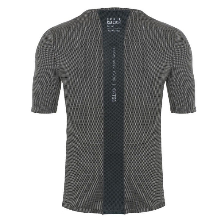 T-shirt intérieur court Gobik Cell Skin Homme Gris noir
