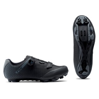 Zapatillas Mtb Northwave Origin Plus 2 Wide Negro/Antracita