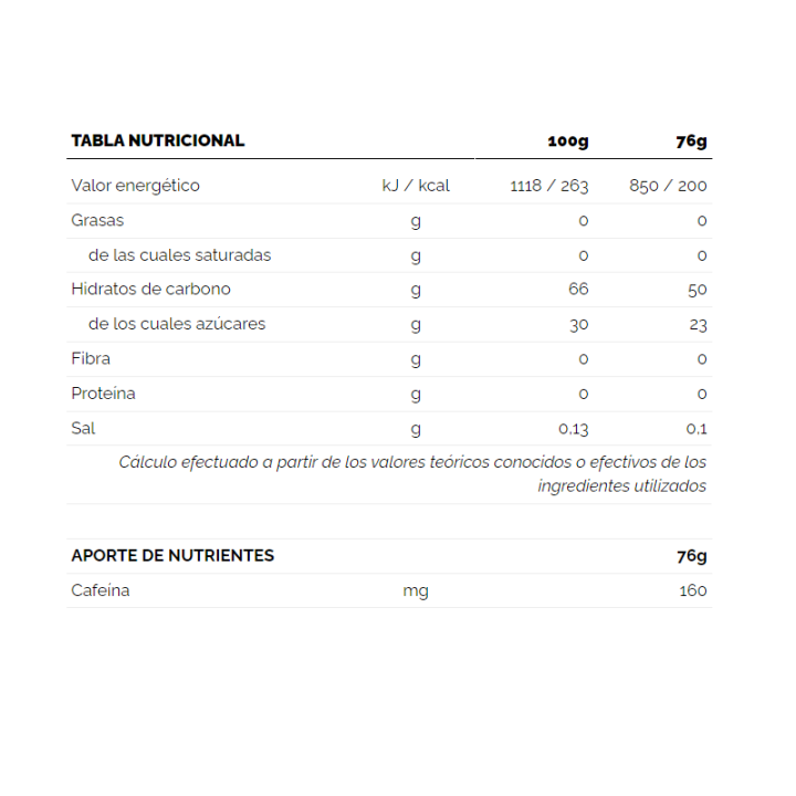 Gel 226ERS High Energy 76g Cafeína Cereza|Nutrición ciclismo|