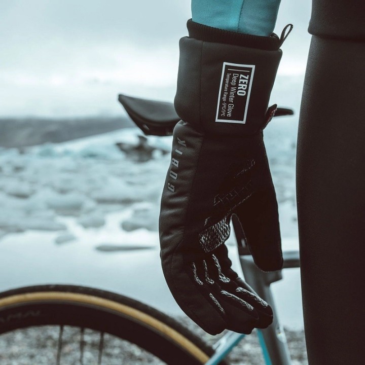 Gants thermiques Gobik Primaloft Zero Unisex Black|Gants de cyclisme|
