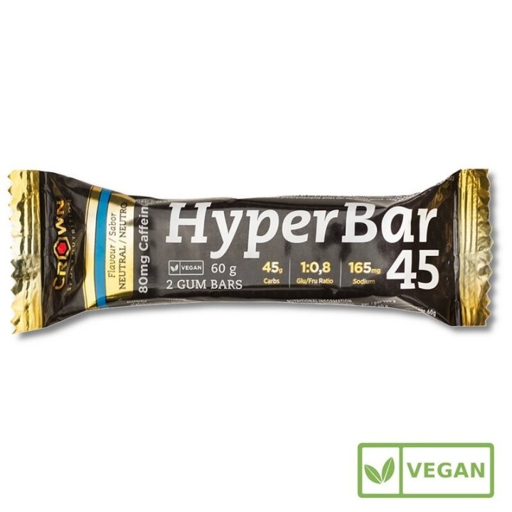 Barrita Energética Crown Hyperbar 45 Neuro/Cafeína (Gominola doble)