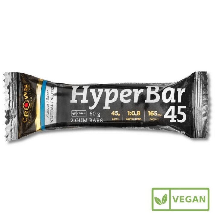 Barre énergétique Crown Hyperbar 45 Neutre (double gomme) (double gomme)