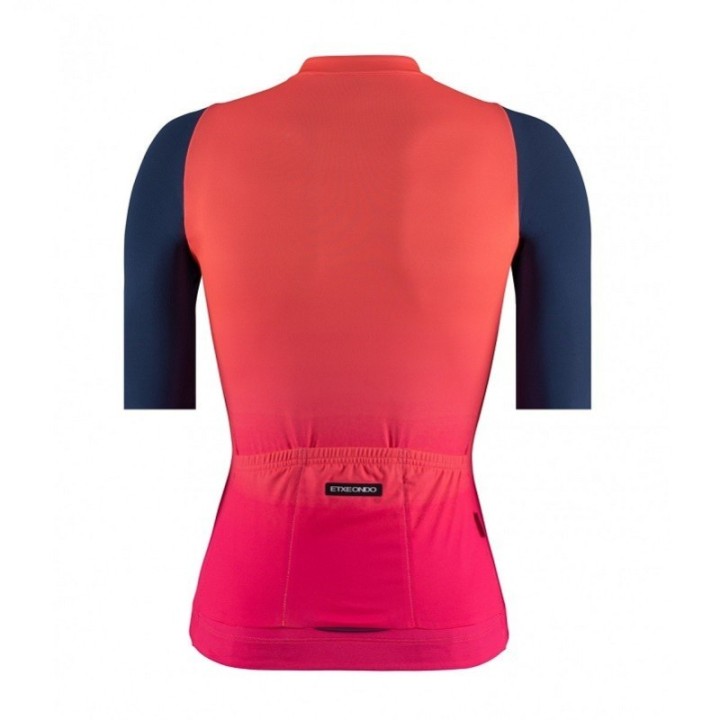 Maillot Mujer Etxeondo Lausoa Rosa Coral|Ropa ciclismo