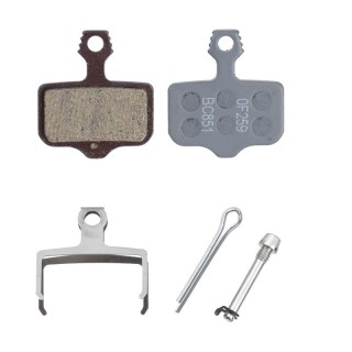 Pastillas de freno Sram Level / T / TL, Force AXS Orgánica/Acero