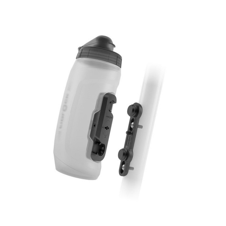 Bidón + base + Conector Twist Fidlock 590ml Clear