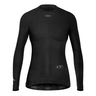 Camiseta Interior Manga Larga Mujer Gobik Winter Merino Coal