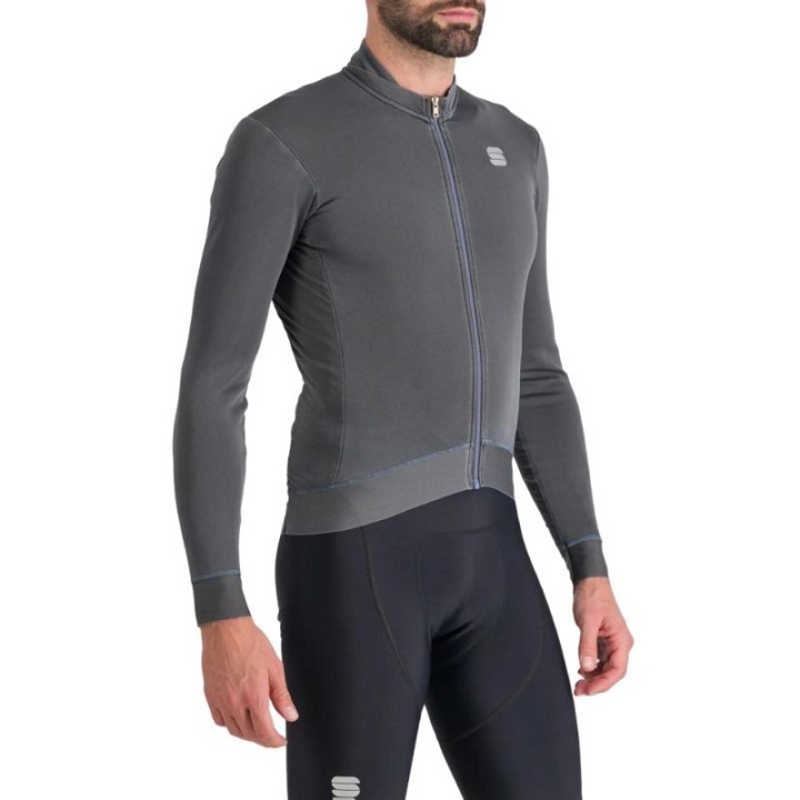 Maillot manga Larga Homme Sportful Monocrom Thermal Anthacite