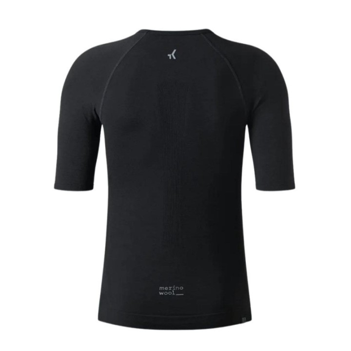 T-shirt à manches courtes Gobik Winter Merino Coal pour homme | Vêtements de cyclisme
