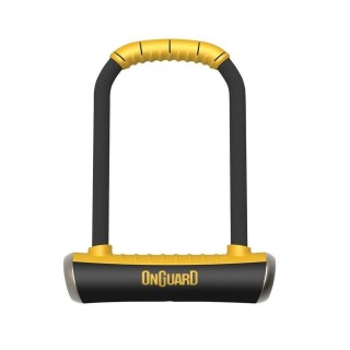 Antirrobo U Onguard Con Soporte Pitbull STD 8003 115 X 230 Ø 14 MM