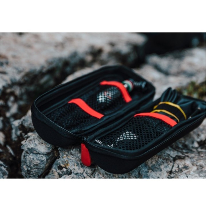 Étui porte-outils Elite Takuin 500 cc Noir/Logo Gris|BIDONS