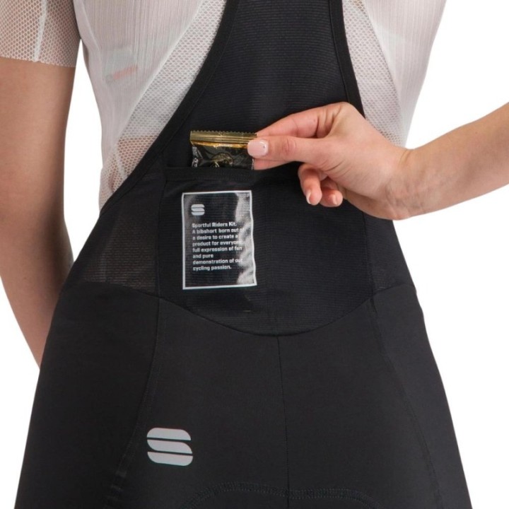 Culote Corto Mujer Sportful SRK W Black|culote ciclismo|