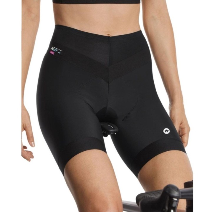 Cuissard court Assos Femme UMA GT Half C2 Standard Black Series|