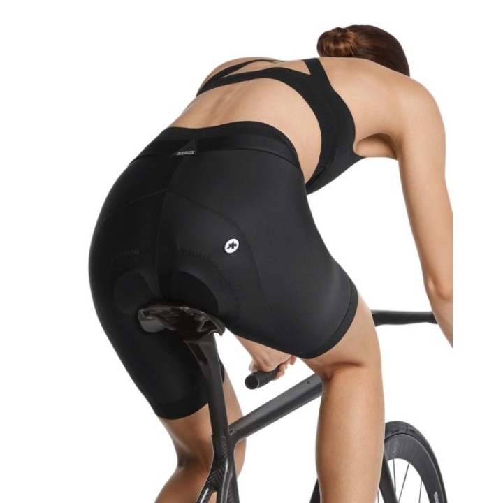 Culote Corto Assos Mujer UMA GT Half C2 Standard Black Series|
