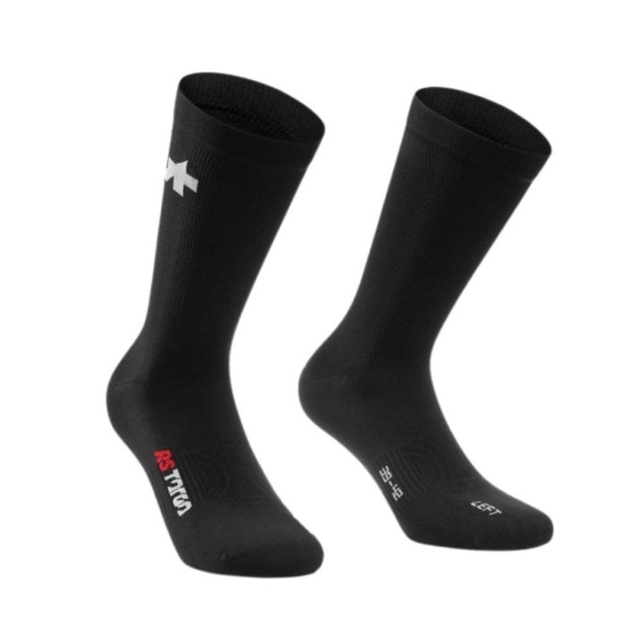Chaussettes Assos RS Targa Black|Vêtements cyclisme