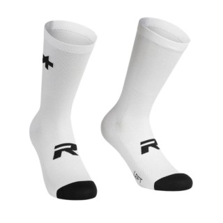 Chaussettes Assos R S9 Twin Pack White Series|Vêtements de cyclisme