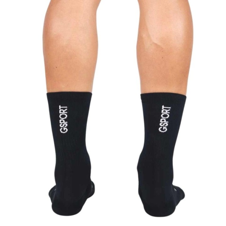 Chaussettes Gsport One Logo Black|Vêtements de cyclisme