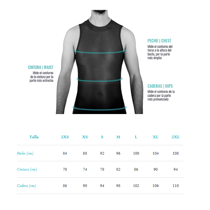 Camiseta interior Gobik Second Skin Hombre Salt|ropa interior ciclismo