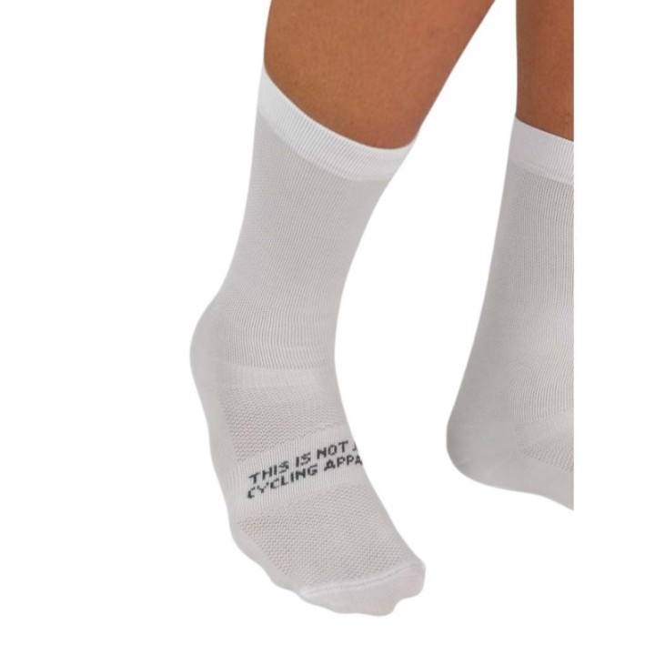 Chaussettes Gsport One Blanc|Vêtements de cyclisme