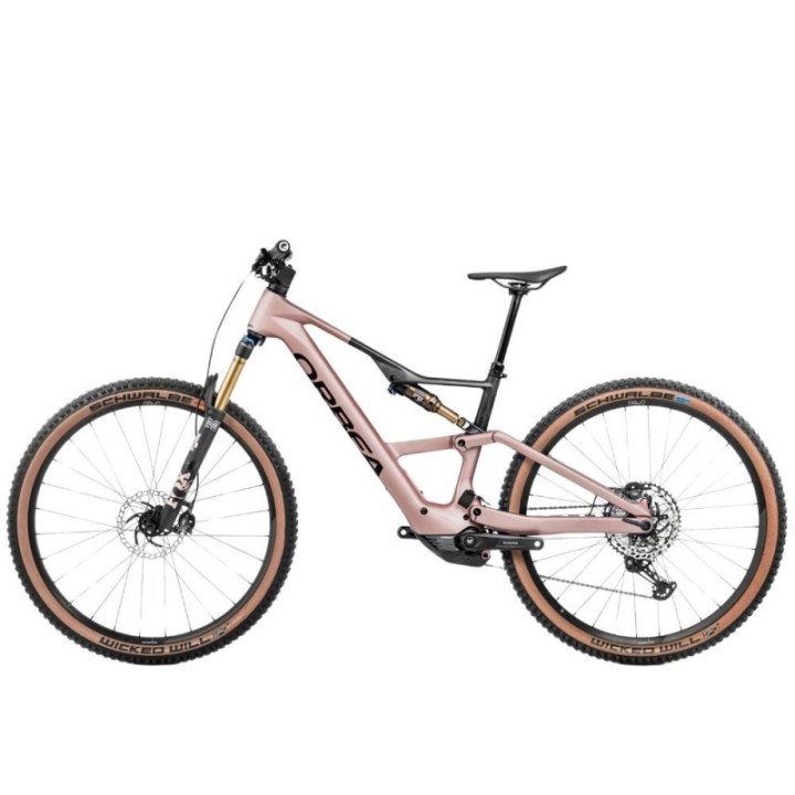 Bicicleta Orbea Rise SL M10 2025 630Wh Desert Rose/Carbon Raw|bicicleta electrica