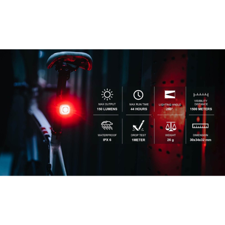 Lumière arrière Magicshine Seemee 150 | Éclairage vélo