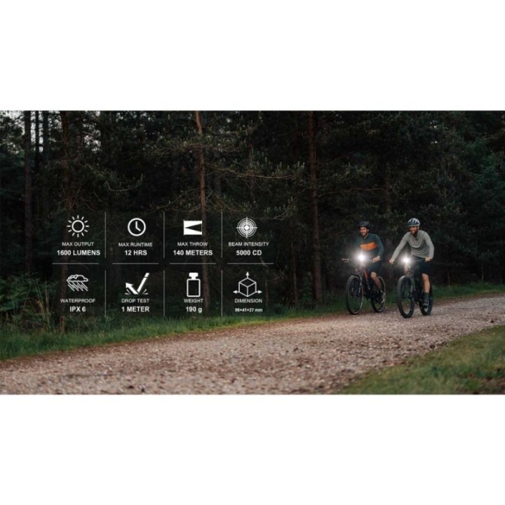 Luz Delantera Magicshine Ray 1600B |Luces ciclismo