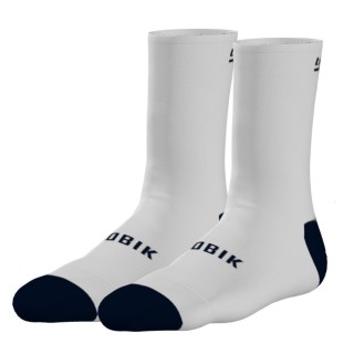 Chaussette unisexe Gobik Chrome 2.0 Terrabike Blanc|chaussette cyclisme