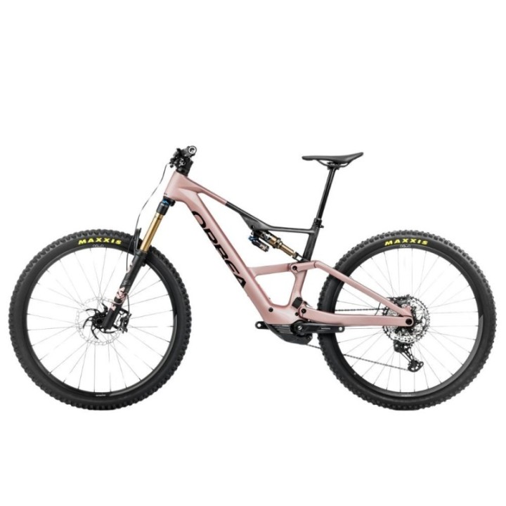 Vélo Orbea Rise LT M10 2025 630Wh Desert Rose/Carbon Raw|vélo électrique