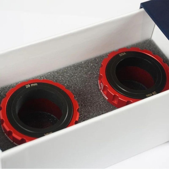 Pédalier Nova Ride BSA pour Sram DUB Rouge